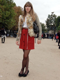 英国街头潮女冷艳性感