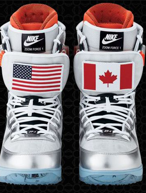 Nike Snowboarding¹«²¼Danny KassרÊôDouble Tongue Zoom Force 1Ì«¿Õѩѥ