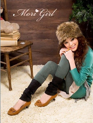 穿闪亮美鞋 做圣诞女王