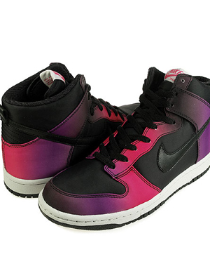 Nike Sportswear发售Dunk Hi紫黑渐变配色女性鞋款
