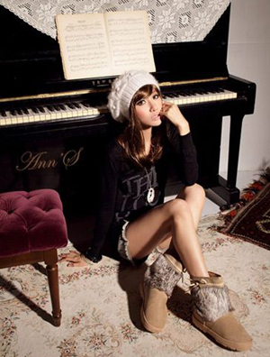 8款毛绒美靴可爱又温暖