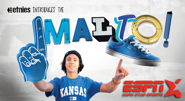 Etnies推出Sean Malto首款签名鞋