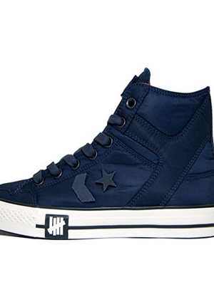 Undefeated联名Converse再发售Poorman Weapon海军蓝版本