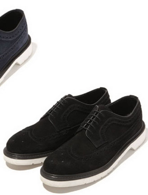 英国品牌CASH CA联名Loake推出Wingtip Loafer雕画皮鞋