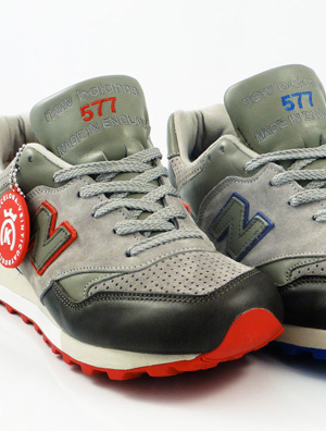 New Balance联名西班牙巴塞罗那潮店24Kilates五周年纪念款577跑鞋