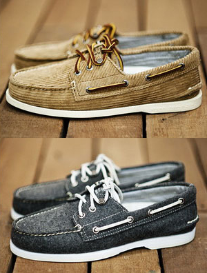 美国设计师品牌Band of Outsiders联名Sperry推出2010秋冬帆船鞋