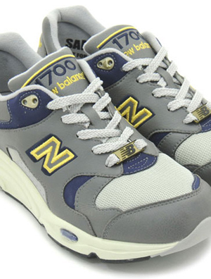 NEW BALANCE联名tokishirazu和atmos推出金标元祖配色CM1700跑鞋