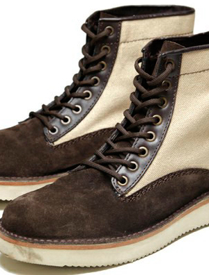 日本品牌Paladin推出2010秋冬PEG CL BOOTS白底军靴