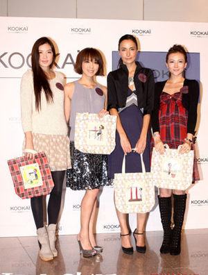 乐基儿穿短裙高跟鞋出席画展 与吴彦祖娇妻Lisa S拼性感