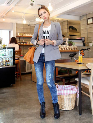 ʱ÷Ö¶ÌÑ¥ÐãÃÀÍÈ »ì´îÎ÷×°¸üÓÐÐÍ