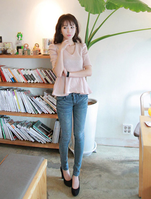 时尚潮流的性感高跟鞋 爱你不放手