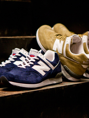 英国专制大地色系,New Balance推出M576 Suede Pack A.P.C. Exclusive