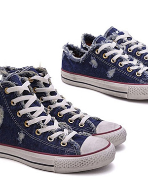 ��תDemin��CONVERSE 2011�괺�ļ��¿�CONVERSE Chuck Taylor All Star��Denim Distressed��