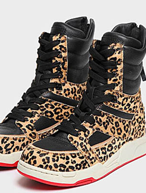 ÄãÊDz»ÊÇÒ²ÔÚѰÕÒËü£¬Diet Butcher Slim Skin Leopard-Print High Top Sneakers