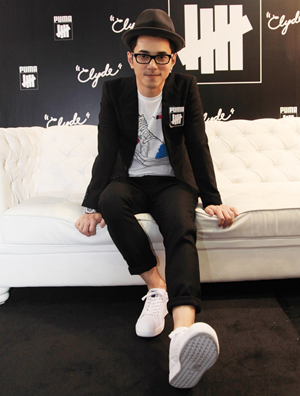 联名潮牌鞋款合作 李晨和李璨琛出席联名系列国内正式首发