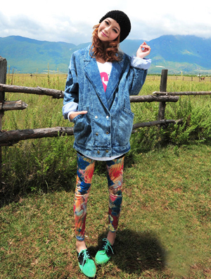 厚底短靴 展现OL优雅熟女气质