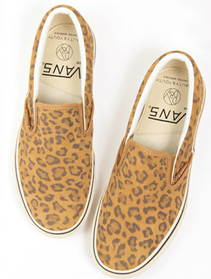 Beauty & Youth x Vans Leopard Slip-On
