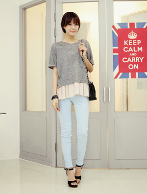 优雅名媛范 春夏裸色系单鞋依旧热