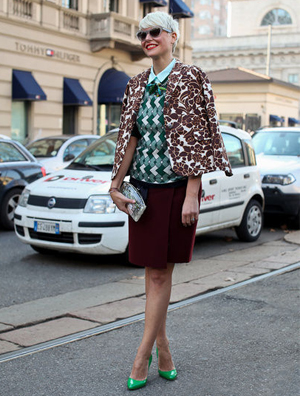 四月混搭季 撞色搭配过目不忘