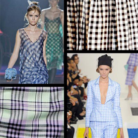 夏日新品大推荐 格纹搭配演绎全新风潮
