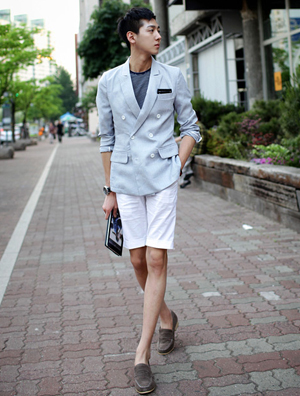 夏季出游美鞋大推荐 男士也要花花单鞋