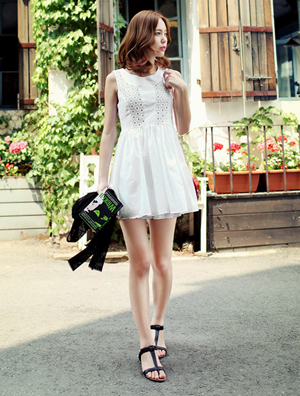 火热夏日必备潮流单品 优雅复古公主裙