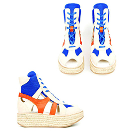 Jean Paul Gaultier ��ת���� �Ƴ���֯ײɫ��Ь��