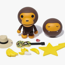 A Bathing Ape x Revoltech�����ɶ�ʽ����'Baby Milo'