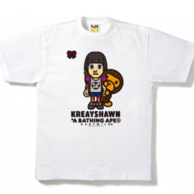 Ϊ��ר������ Kreayshawn �� BAPE�����Ƴ�����TEE