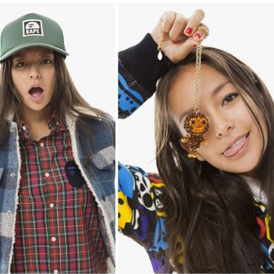 A Bathing Ape发布2012秋冬季系列女装目录