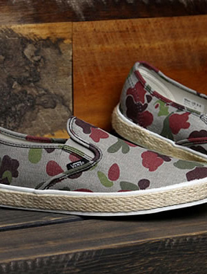 Vans California ����ϵ��Camo LP Slip-On CA�¿�ǳ�