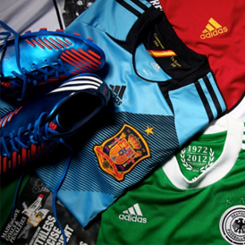 adidas 顶级足球装备陪你度过足球盛夏