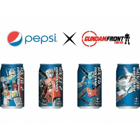 Gundam x Pepsi�����¸ֵ���ϵ�й�װ��ˮ