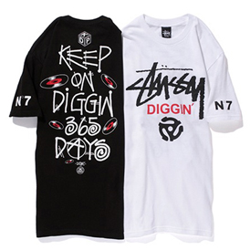 K.O.D.P x Stussy ����T������