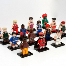 LEGO 带来了“街头霸王”版的人偶