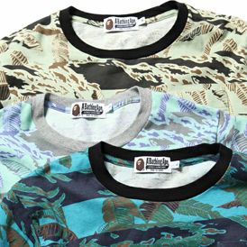 A BATHING APE�Ƴ�ȫ��TIGERLEAF CAMO TEE