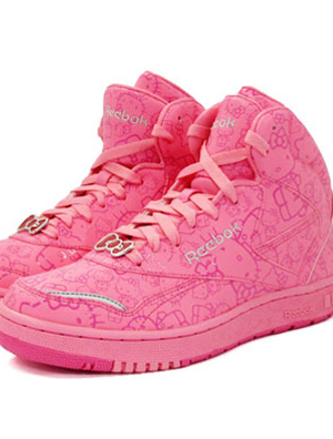 Reebok�ٶ��Ƴ�Hello Kitty ���Ь��