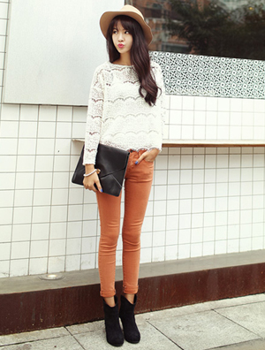 入秋最佳装扮 甜蜜浪漫装搭配