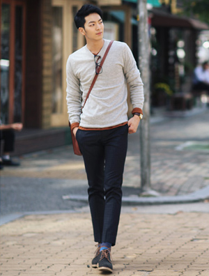 秋季休闲装搭配 演绎更具时尚范的男人味