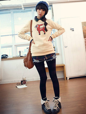 时尚卫衣搭配 彰显青春气息