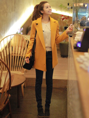 冬季温暖出街 街拍美女教你外套的搭配技巧