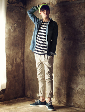 街拍达人演绎衬衫搭配法 穿出百变个性