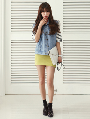 清新着装搭配 打造春意盎然的气氛